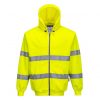 Portwest Hi-Vis cipzáros pulóver